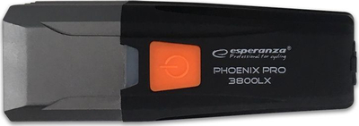 Llambë biçiklete Esperanza Phoenix Pro 3800LXX, e zezë