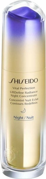 Serum nate Shiseido Vital Perfection LiftDefine Radiance, kundër plakjes, 40 mL