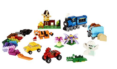 Set LEGO Classic Medium Creative Brick Box 10696, kuti plastike ruajtëse, shumëngjyrësh