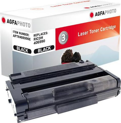 Katrush toneri AgfaPhoto APTR406990E, në vend të Ricoh 406990, e zezë