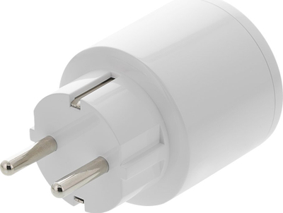 Set smart home DELTACO Starter Kit, Wi‑Fi 2.4 GHz, llampë RGB dhe prizë smart, e bardhë