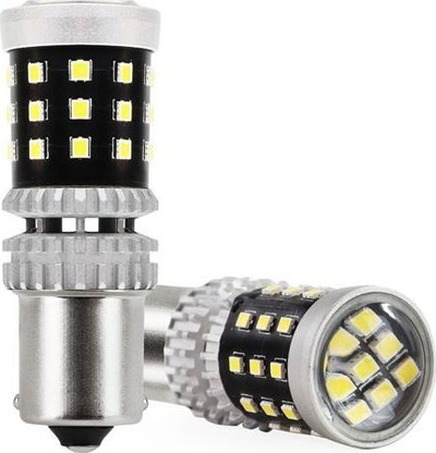 Llamba LED AMiO Canbus 2016, 39 SMD, P21W BA15S 12V 24V, e bardhë