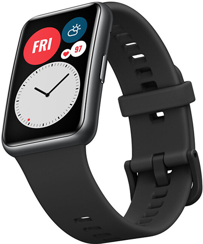 Orë smart Huawei Watch Fit NEHOHUWFIX050, e zezë