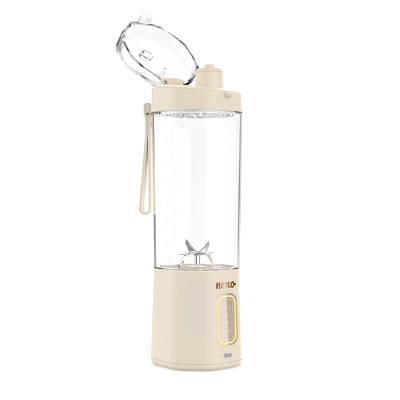 Blender portativ Neno Fresco, 700ml, karikim USB C, bezhë