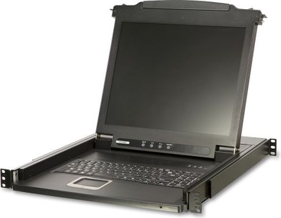 Konsolë KVM Aten CL1000M-ATA-AG, LCD 17", 1280x1024, e zezë