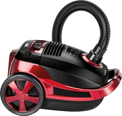 Fshesë me korent me qese MPM MOD-50, 800W, 4L, e kuqe e zezë
