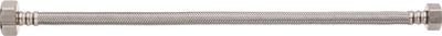 Zorrë fleksible për rubinet, 100 cm, 1/2" x 3/8", çelik inoksi