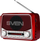 Radio portative SVEN SRP-525, 3W, FM AM SW USB microSD, e kuqe