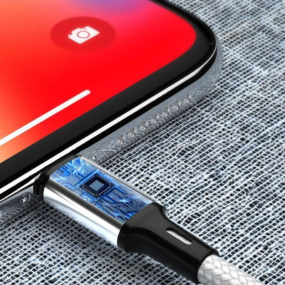 Kabllo USB në USB Type C Wozinsky WUC, 2.4A, 2m, e zezë