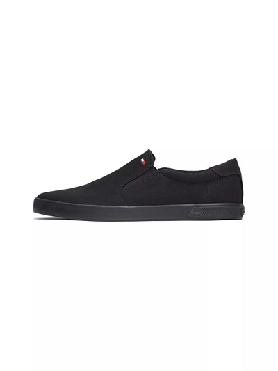 Atlete për meshkuj Tommy Hilfiger Slip On, të zeza