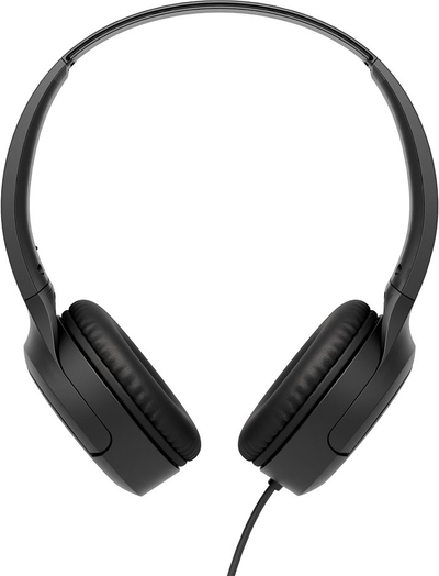 Kufje JVC HA-S33UC, me kabllo USB-C, me komandë në kabllo, të zeza