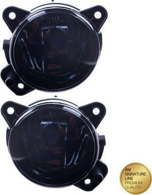 Set drita mjegulle HB4 Clear Glass, Black Smoke, për VW T5 Crafter Polo 9N3