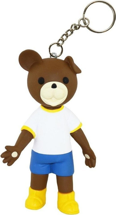Varëse çelësash Tisso Toys Teddy Bear with Floppy Ears Summer, lodër pelushi, shumëngjyrëshe