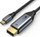 Kabllo USB-C në DisplayPort, 4K, 1.8m, e zezë