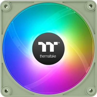 Ventilatorë PC Thermaltake CT120 EX ARGB Sync, 120mm, set me 3 copë, jeshile Matcha