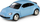 Makina model RMZ VW New Beetle Daffi, shkalla 1:43, me dyer që hapen, shumëngjyrëshe