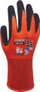 Doreza pune Wonder Grip WG-310R, latex i dyfishtë, madhësia 8 M, e kuqe me të zezë