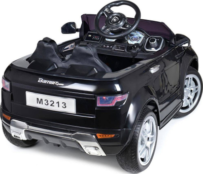 Makina elektrike për fëmijë Bambi HL1618, me telekomandë, muzikë, e zezë