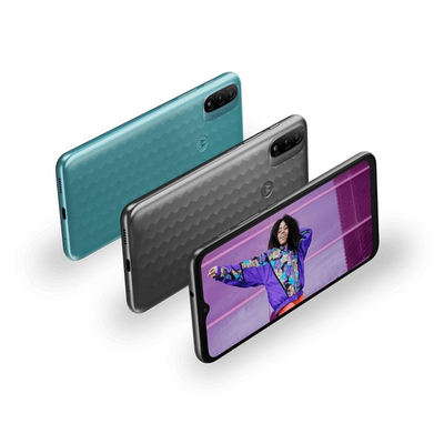 Celular Motorola noto e20, 6.5", 4/32GB, i hirtë i errët