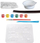 Set magnetësh DIY Cars 22430, lojë kreative, për kalamaj, shumëngjyrësh