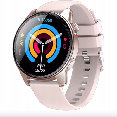 Ora inteligjente Denver SWC-392B, Bluetooth, monitorim rrahjesh zemre, rozë