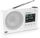 Radio portative Thomson DAB+ FM, Bluetooth, ekran LED, e bardhë