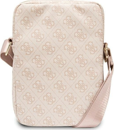 Çantë crossbody Guess GUTB8P4RPSP, 8", me motiv 4G me vija, rozë