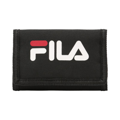 Portofol Fila Lavras FBU0139 80010, poliester, me zinxhir për monedha, i zi