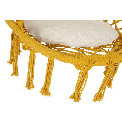 Karrige varëse Royokamp Hammock, 80x60cm, me jastëk, e verdhë