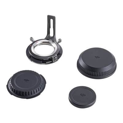Adaptues montimi lente DJI Leica M për Zenmuse X9, për Ronin 4D, i zi