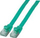 Ранетен кабел EFB рамно RJ45 U FTP Cat 6A, 2 m, зелен