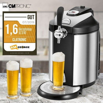 Ftohës birre Clatronic BZ 3740, i argjendtë