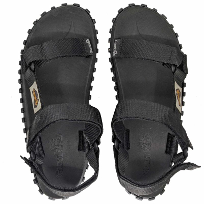 Sandale Gumbies Scrambler, me rrip nga PET i riciklum, me taban gome të zezë