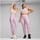 Спортски легинси Puma Run Ultraform AOP Women, компресивни, за трчање, светло виолетови
