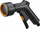 Pistoletë ujitëse Fiskars Solid Spray Shower Gun, me rregullim presioni, kokë dushi, portokalli