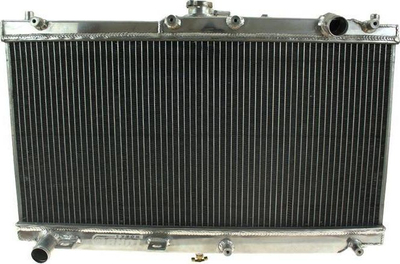 Radiator makine TurboWorks Racing, Mazda Miata MX-5 1999-2005, metal i plotë, argjendtë