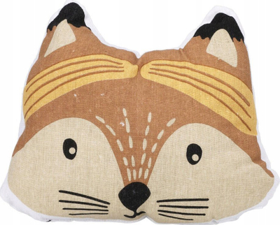 Jastëk për kalamoj Home Styling Collection, në formë kafshe me veshë, pambuk, 35 x 40 cm