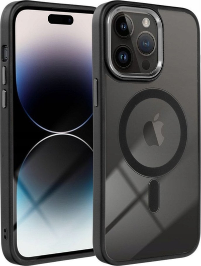 Kapak telefoni OEM Color Edge Case me MagSafe për iPhone 16 Pro Max, i zi