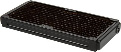 Radiator ftohës MagiCool Xflow Copper Radiator II MC-RAD240G2X, 240mm, për ventilatorë 120mm, ngjyrë e zezë