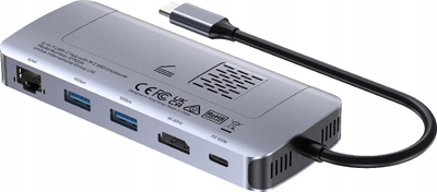 Aksesori për notebook Unitek D1120A01, kompakt, portativ, gri