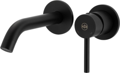 Rubinet lavamani KFA Moza 5039-810-81, i fshehur, i zi matte