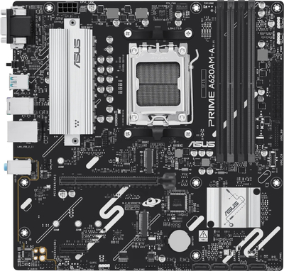 Pllakë amë ASUS Prime A620M A-CSM, DDR5, PCIe 4.0, e zezë