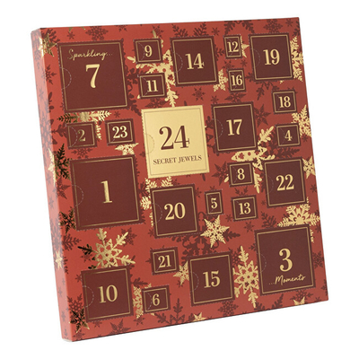 Set me aksesorë Troli 24 Secret Jewels Advent Calendar, 24 pjesë