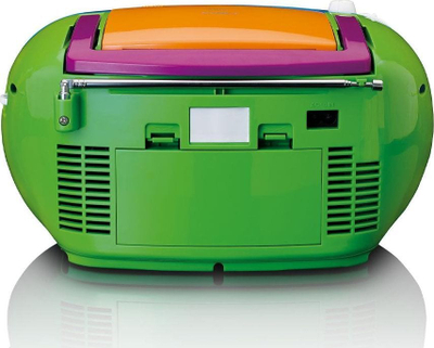 Radio portabel Lenco SCD-971, me CD dhe kasetë, shumëngjyrëshe