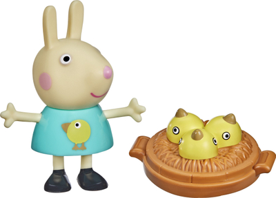 Set figura Peppa Pig Fun Friends, 2 mini figura, plastik, shumëngjyrëshe