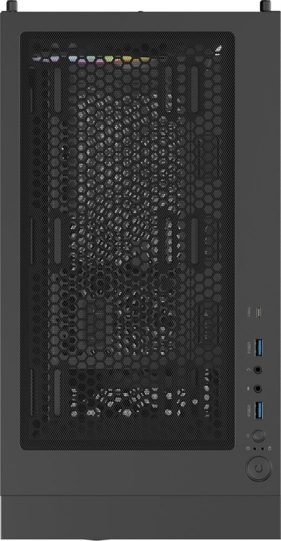 Kasë Genesis Diaxid 605 ARGB, e zezë, Midi Tower