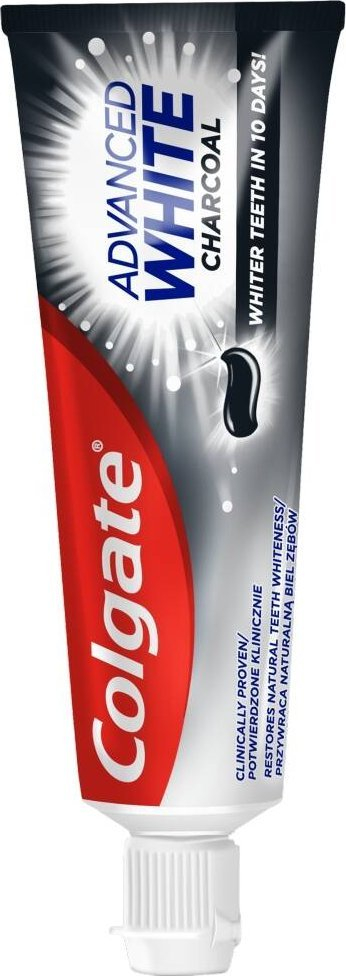 Паста за заби Колгејт Адвансед Вајт Јаглен, за белење, 75ml