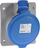Prizë paneli Legrand P17 Tempra Pro 555284, 32A 3P, 230V, blu IP44