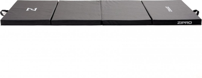Shtresë fitnesi e palosshme Zipro, 180x60x5cm, e zezë