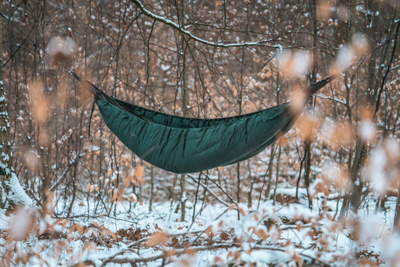 Izolement për varëse Amazonas Down Underquilt, pupla patash, deri në -10°C, jeshile e errët